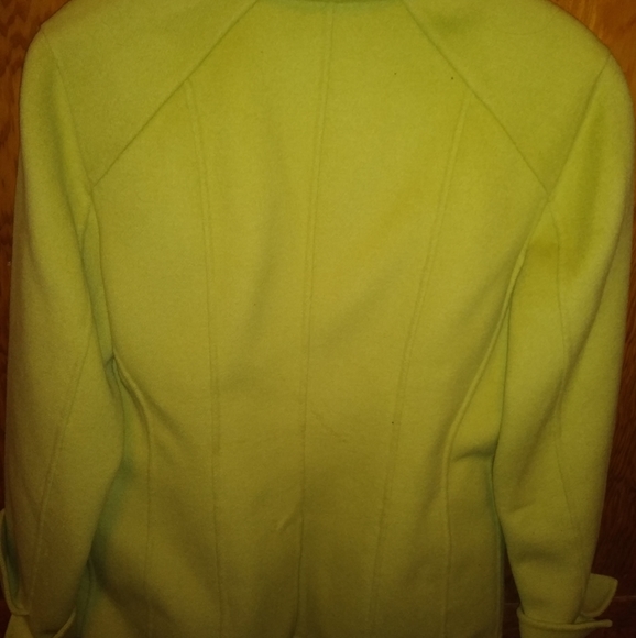 Liz Claiborne 75% wool green jacket - Picture 2 of 6